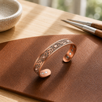 Patricia's Sprig Copper Bracelet