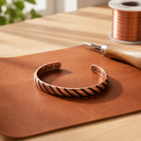 Patricia's Helix Copper Bracelet