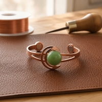 Patricia's Crescent Copper Bracelet