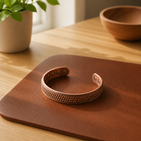 Patricia's Lattice Copper Bracelet