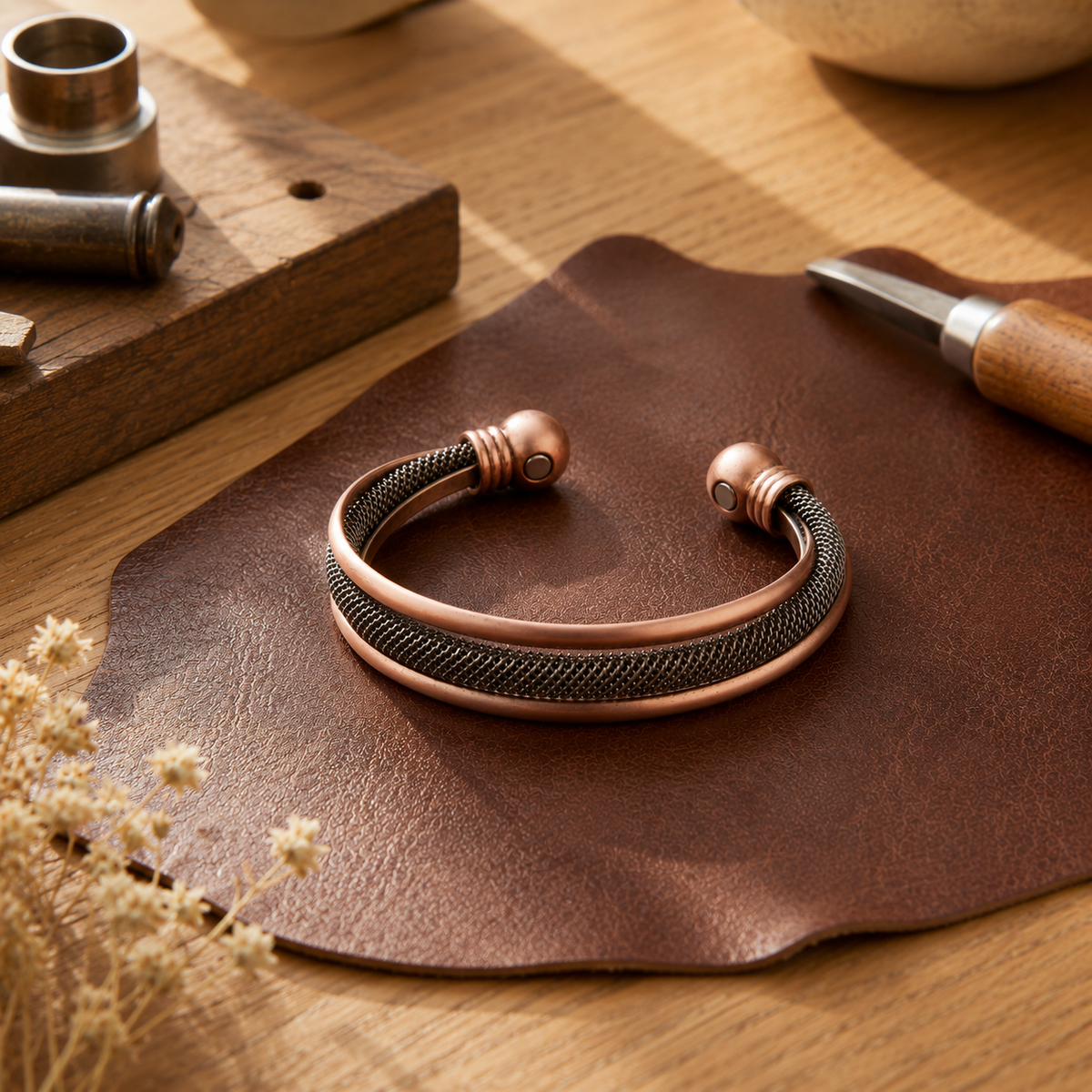 Patricia's Mound Copper Bracelet