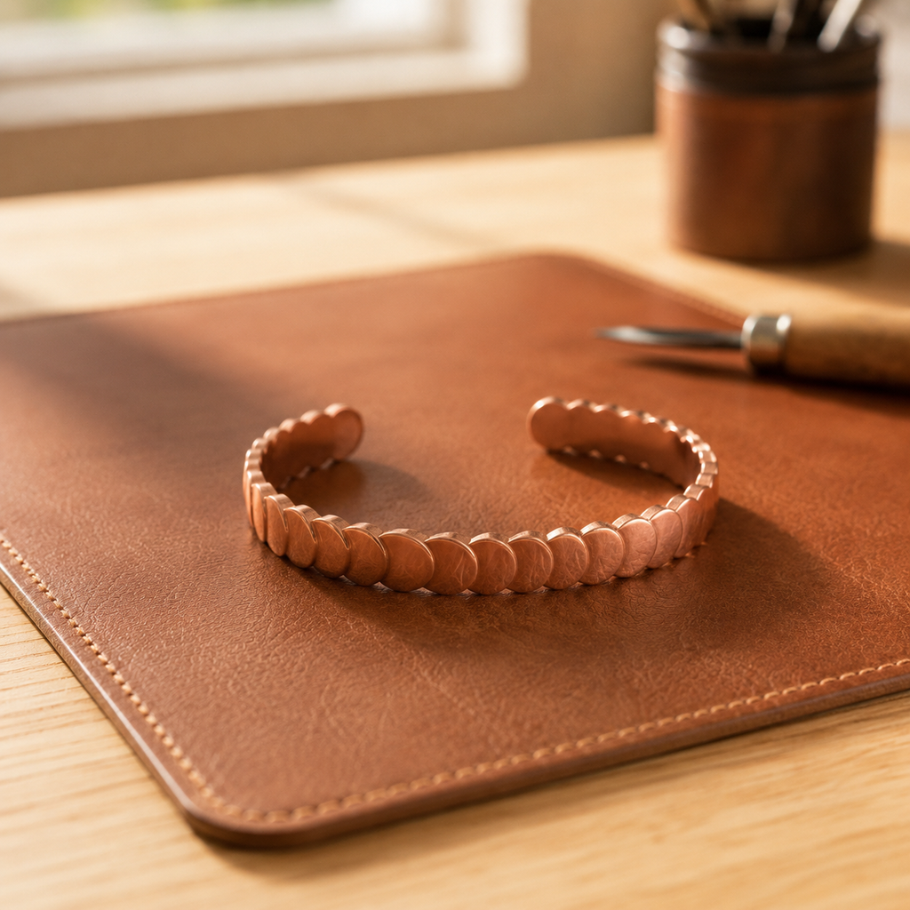 Patricia's Surf Copper Bracelet