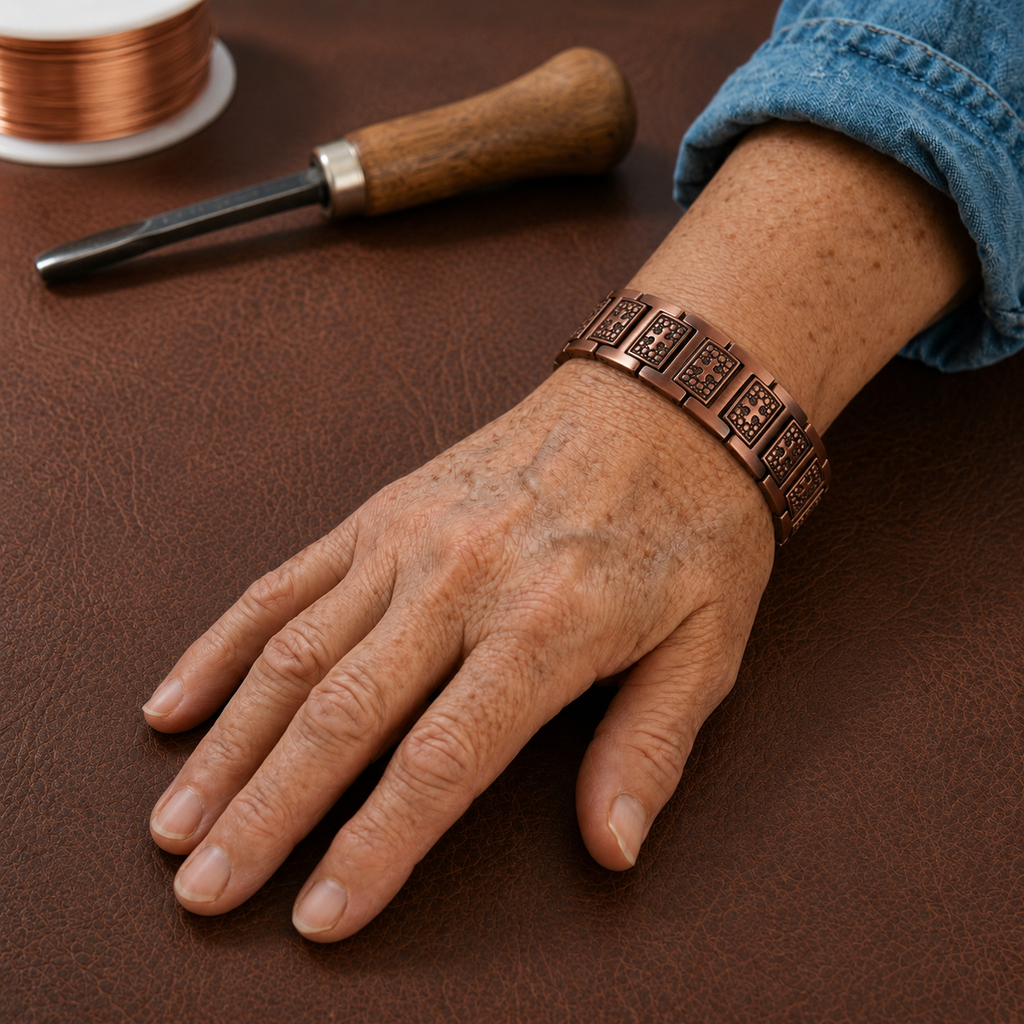 Patricia's Forde Men's Copper Bracelet