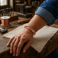 Patricia's Taproot Copper Bracelet